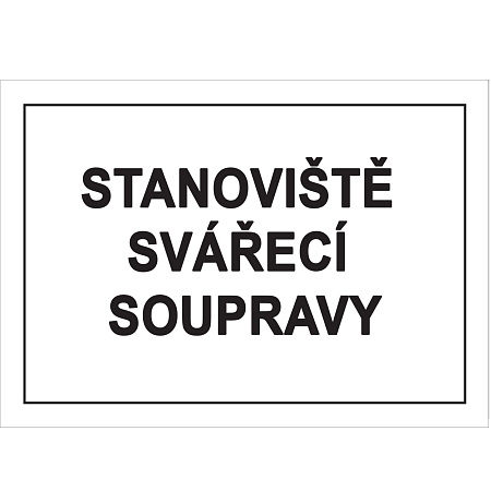 Značka Stanoviště svářecí soupravy